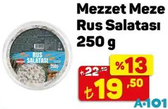 MEZZET MEZE RUS SALATASI 250 G MEZZET MEZE RUS SALATASI 250 G